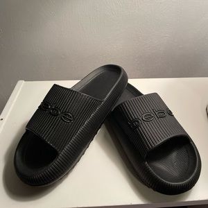 Bebe Women's Malaga Pool Slide Flat Sandals